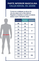 Calça Jeans Masculina com Elastano - Kit 4 Unidades